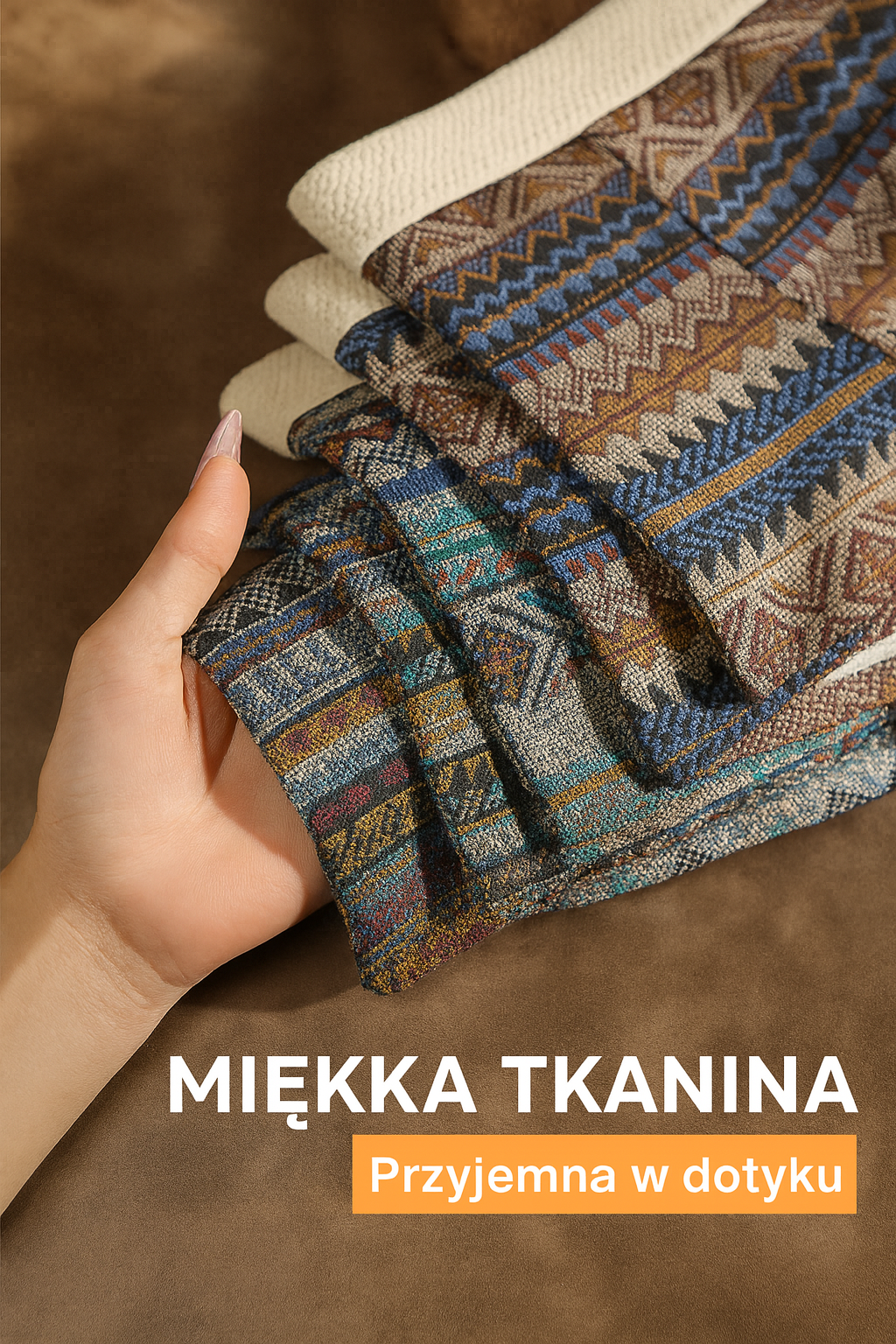 Oddychające bokserki męskie z geometrycznym wzorem – 1 zestaw (3 sztuki)