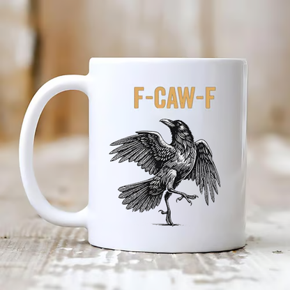 F-Caw-F – zabawny kubek z kurczakiem