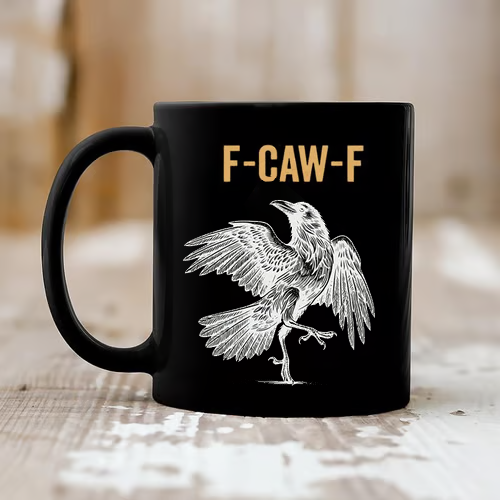 F-Caw-F – zabawny kubek z kurczakiem