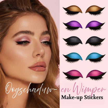 Naklejki do makijażu oczu i rzęs
