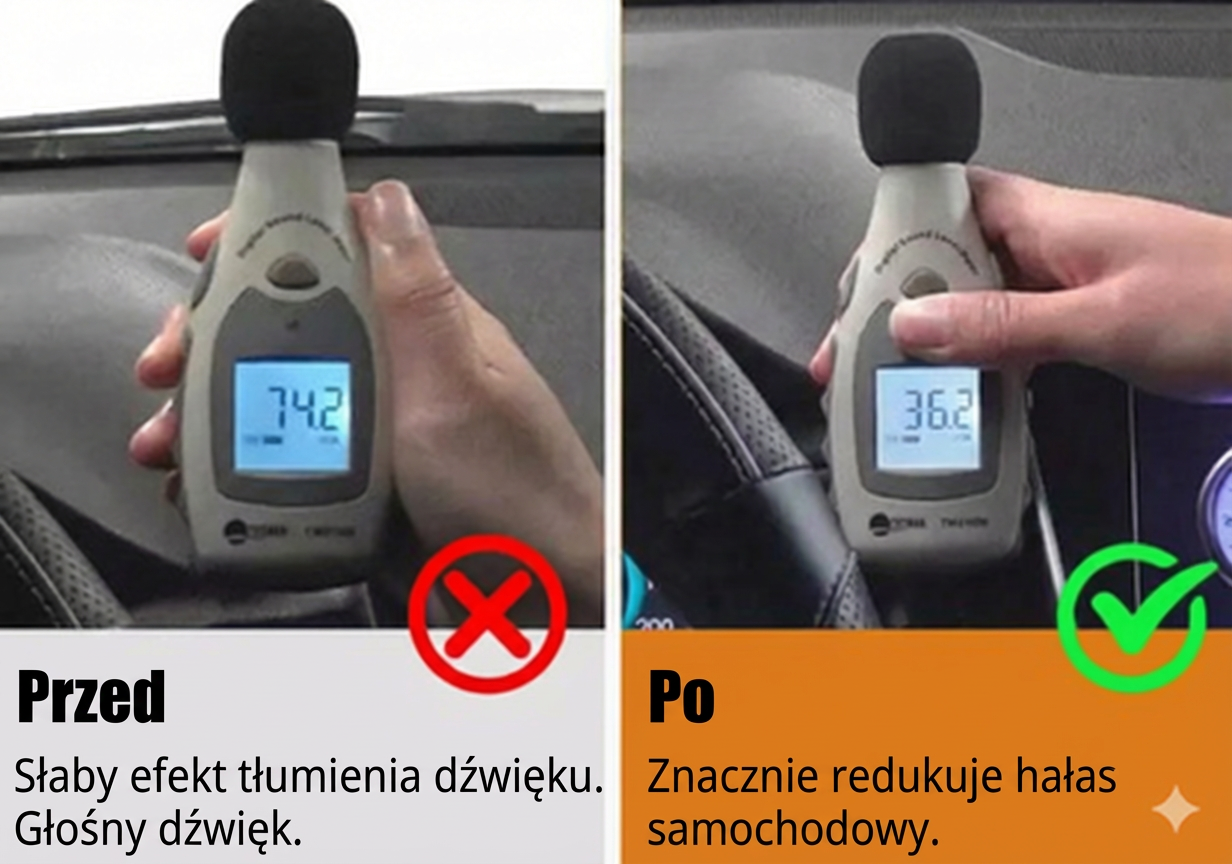 Uniwersalna uszczelka do drzwi samochodowych (5 m) – samoprzylepna listwa przeciw wiatrowi i hałasowi (typ B)