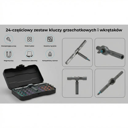 Zestaw małych wkrętaków 24 w 1