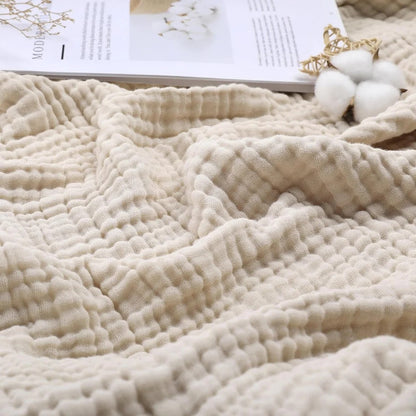 Miękki koc chłodzący z muślinu