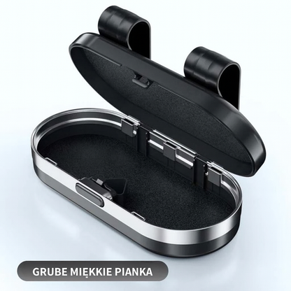 Samochodowy uchwyt na okulary