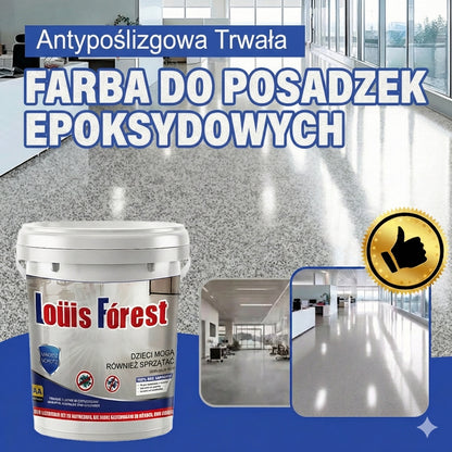 Epoksydowa podłoga z efektem marmuru – zestaw wysokopołyskowej powłoki podłogowej (odporna na zarysowania i wodę)