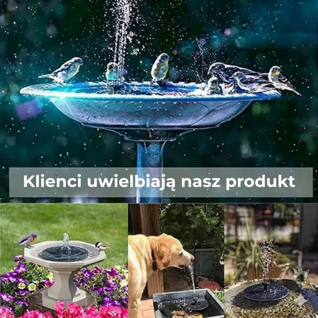 Automatyczna fontanna solarna