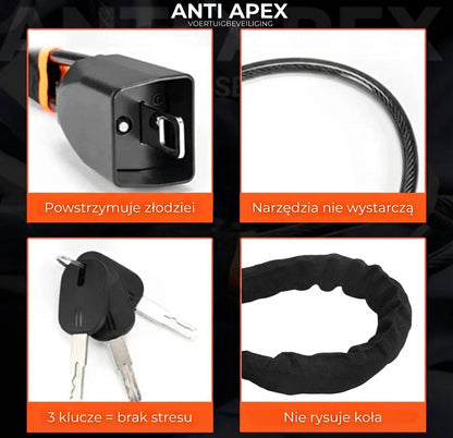 APEX™ Profesjonalna blokada kierownicy