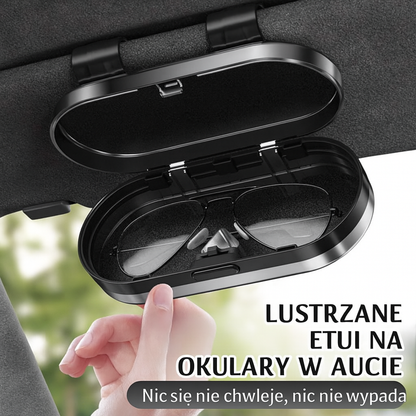 Samochodowy uchwyt na okulary