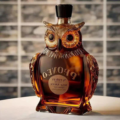 Butelka na whiskey w kształcie zwierzęcia