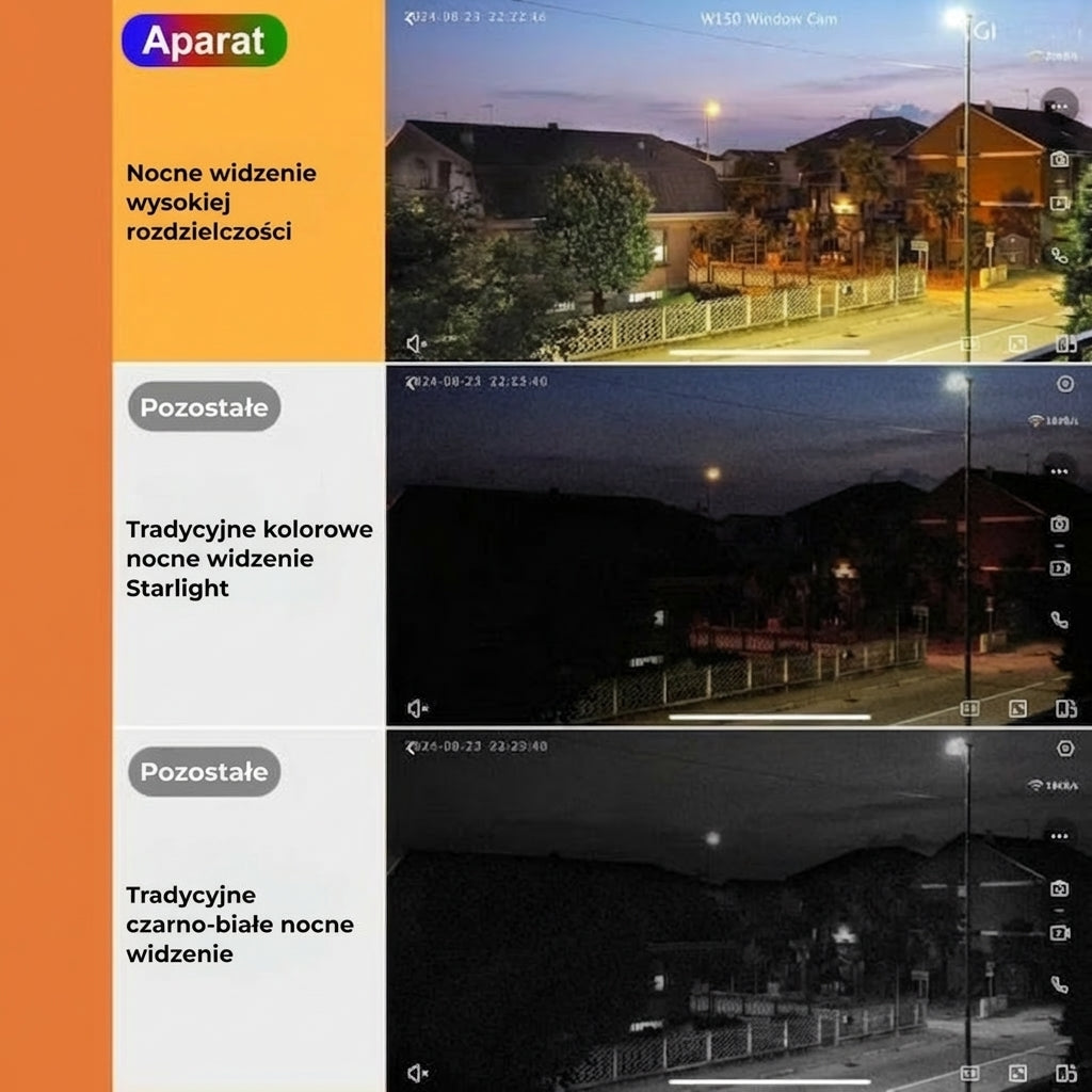 [Kamera bezpieczeństwa WiFi w jakości 2K Ultra HD]