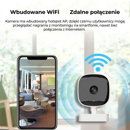[Kamera bezpieczeństwa WiFi w jakości 2K Ultra HD]