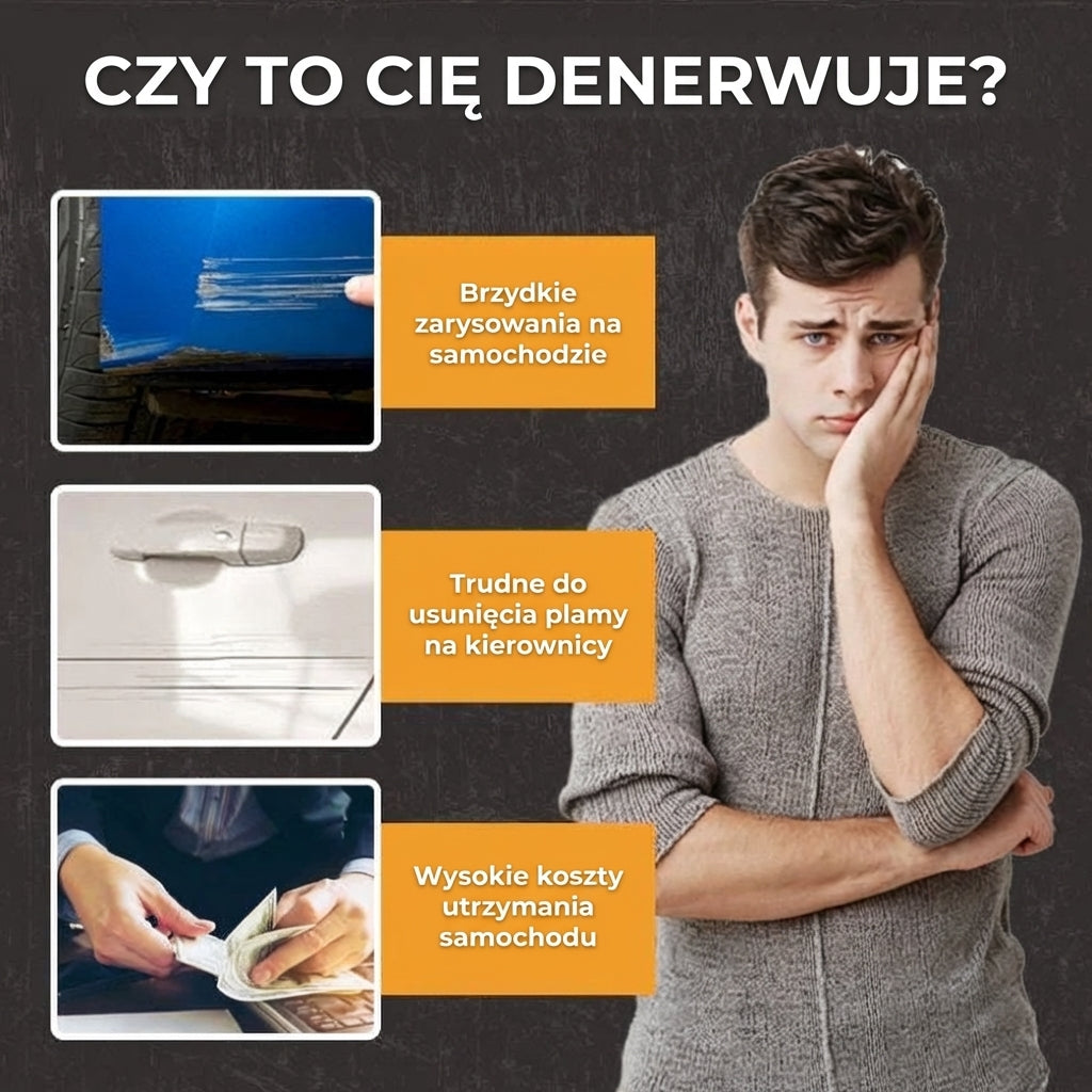 Profesjonalny środek do usuwania rys z samochodu