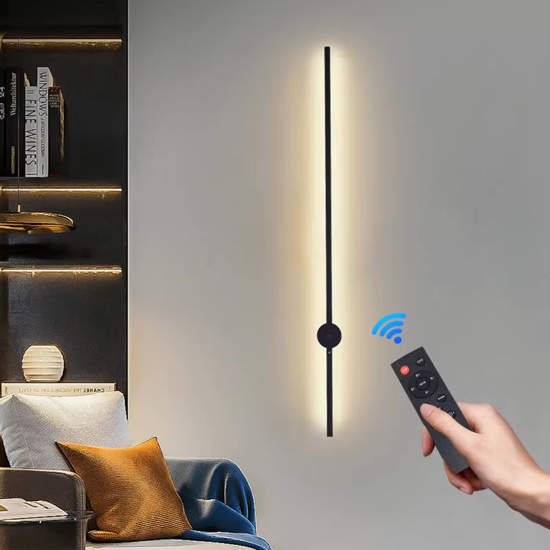 Bezprzewodowa lampa ścienna o nowoczesnym designie