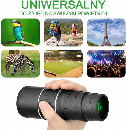 Profesjonalny monokular 16×52 – Optyczny zoom HD
