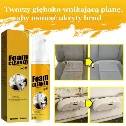 Piankowy środek czyszczący