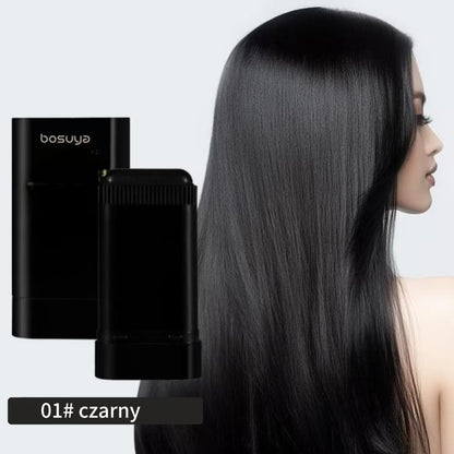 Sztyft do natychmiastowej koloryzacji włosów jednym ruchem.