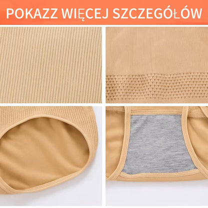 Shapewear Slip | Korekcja brzucha i wysoki stan – 1 zestaw (4 sztuki)