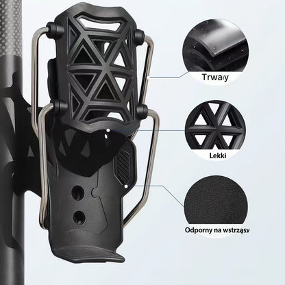 Uniwersalny uchwyt na butelkę – do rowerów i motocykli