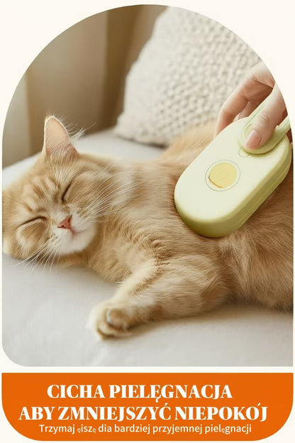 Parowy grzebień dla zwierząt