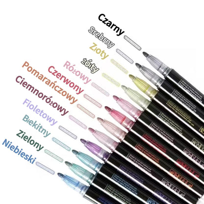 Magiczne brokatowe pisaki