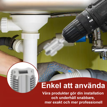 Narzędzie do gwintowania wewnętrznego i zewnętrznego rur PVC