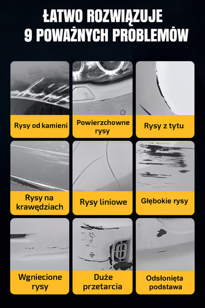 Spray do usuwania rys z lakieru samochodowego – uniwersalny dla każdego koloru