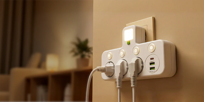 Wieloportowy adapter gniazda zasilania UE