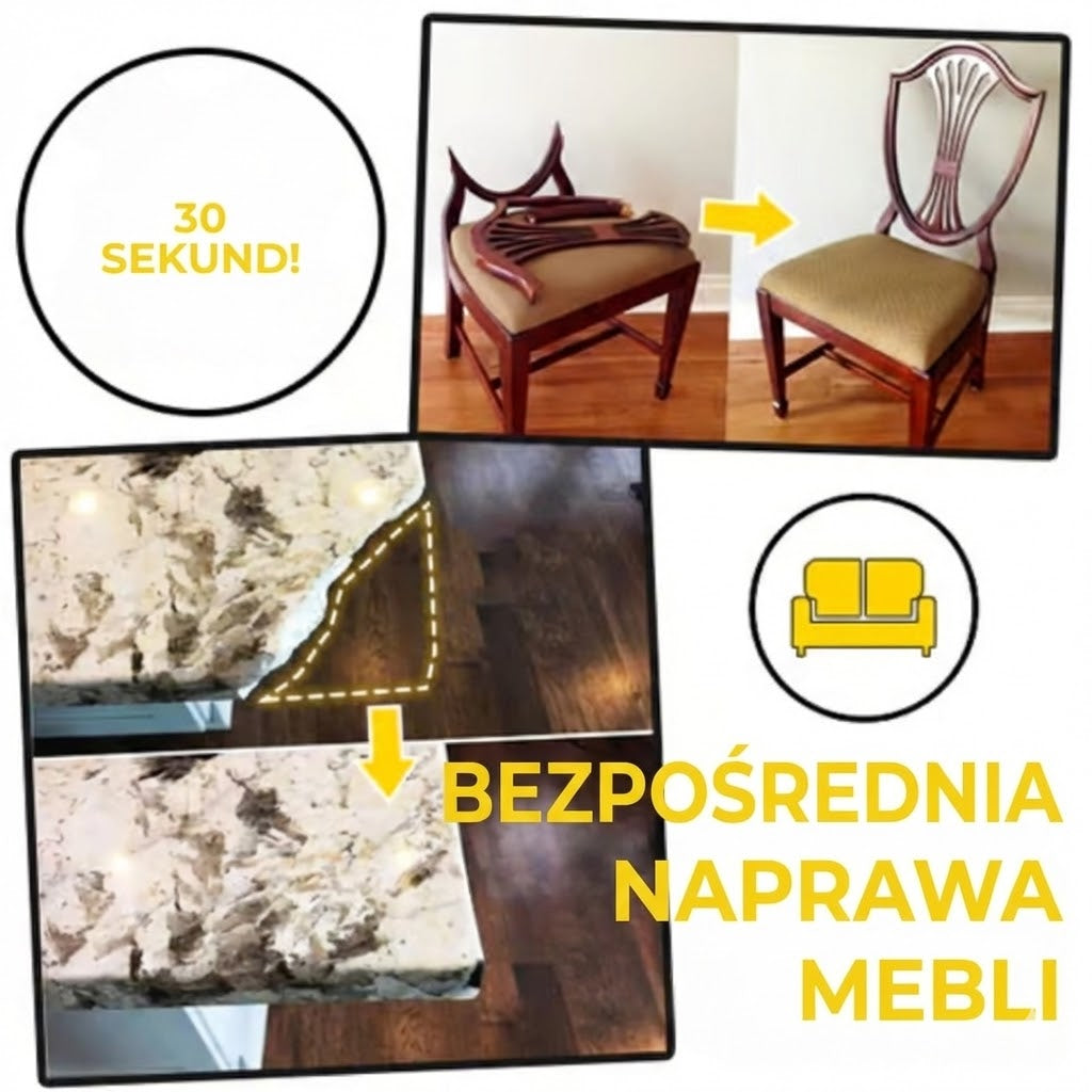 Super Mocny klej uniwersalny – do plastiku, drewna i ceramiki (przezroczysty)