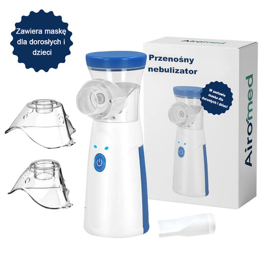 Airomed™ – przenośny inhalator siateczkowy (mesh nebulizer)