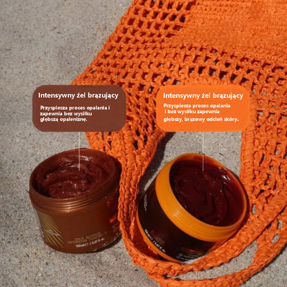 Intensywnie brązujący żel