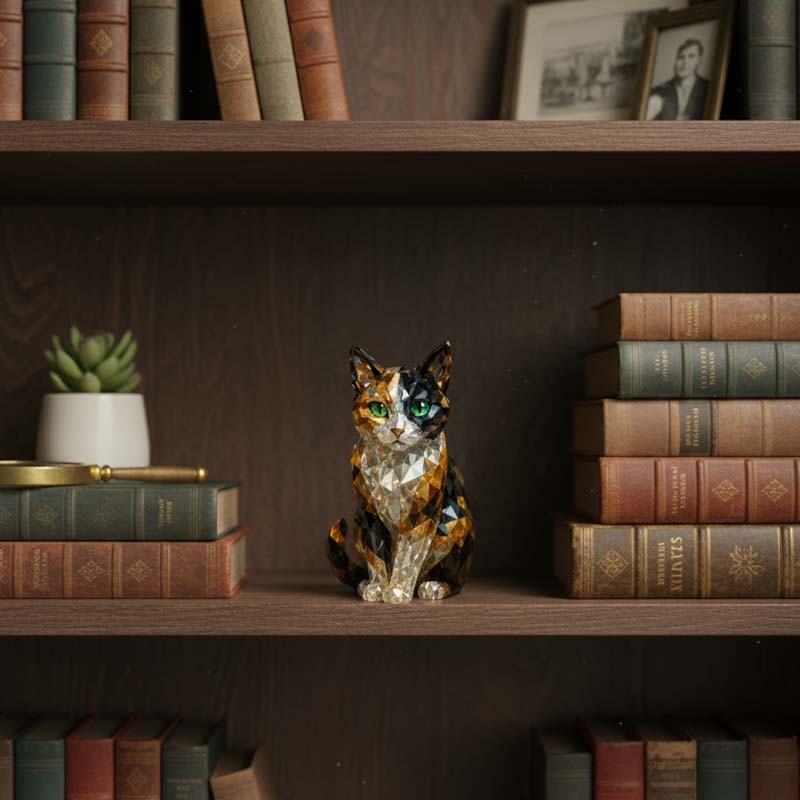 Magiczny kalendarz adwentowy z kryształowymi kotami 2025