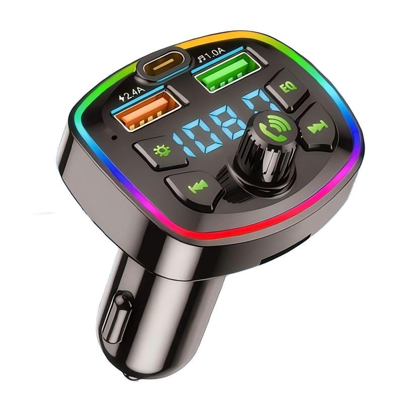 Adapter samochodowy Bluetooth FM i ładowarka