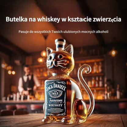 Butelka na whiskey w kształcie zwierzęcia