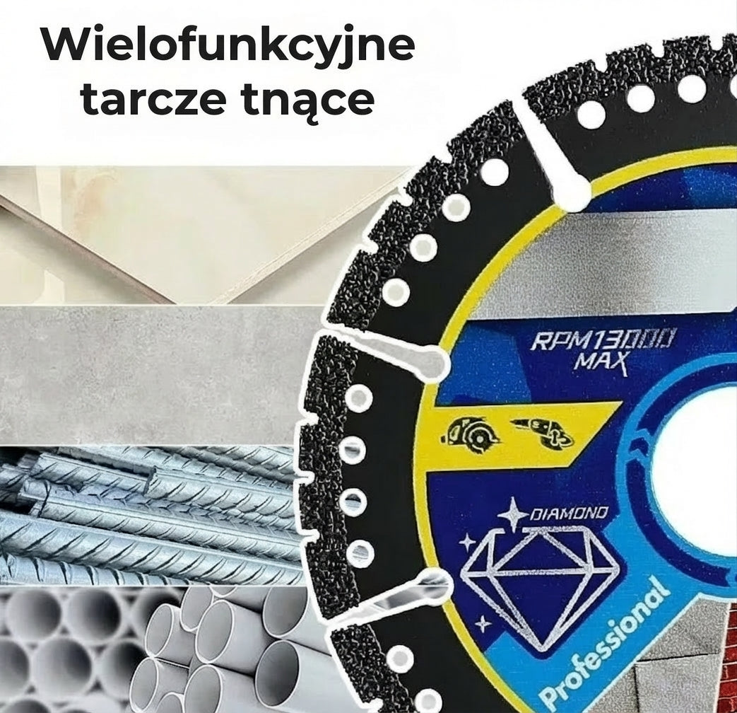 [Zestaw 4 szt.] Uniwersalne diamentowe tarcze szlifierskie