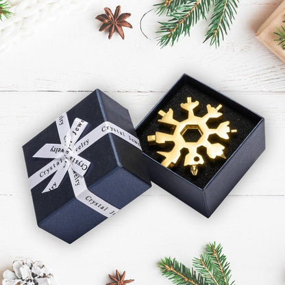 Wielofunkcyjne narzędzie w kształcie śnieżynki (18 w 1)