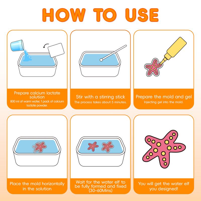 Zestaw do zabawy DIY z wodnymi koralikami