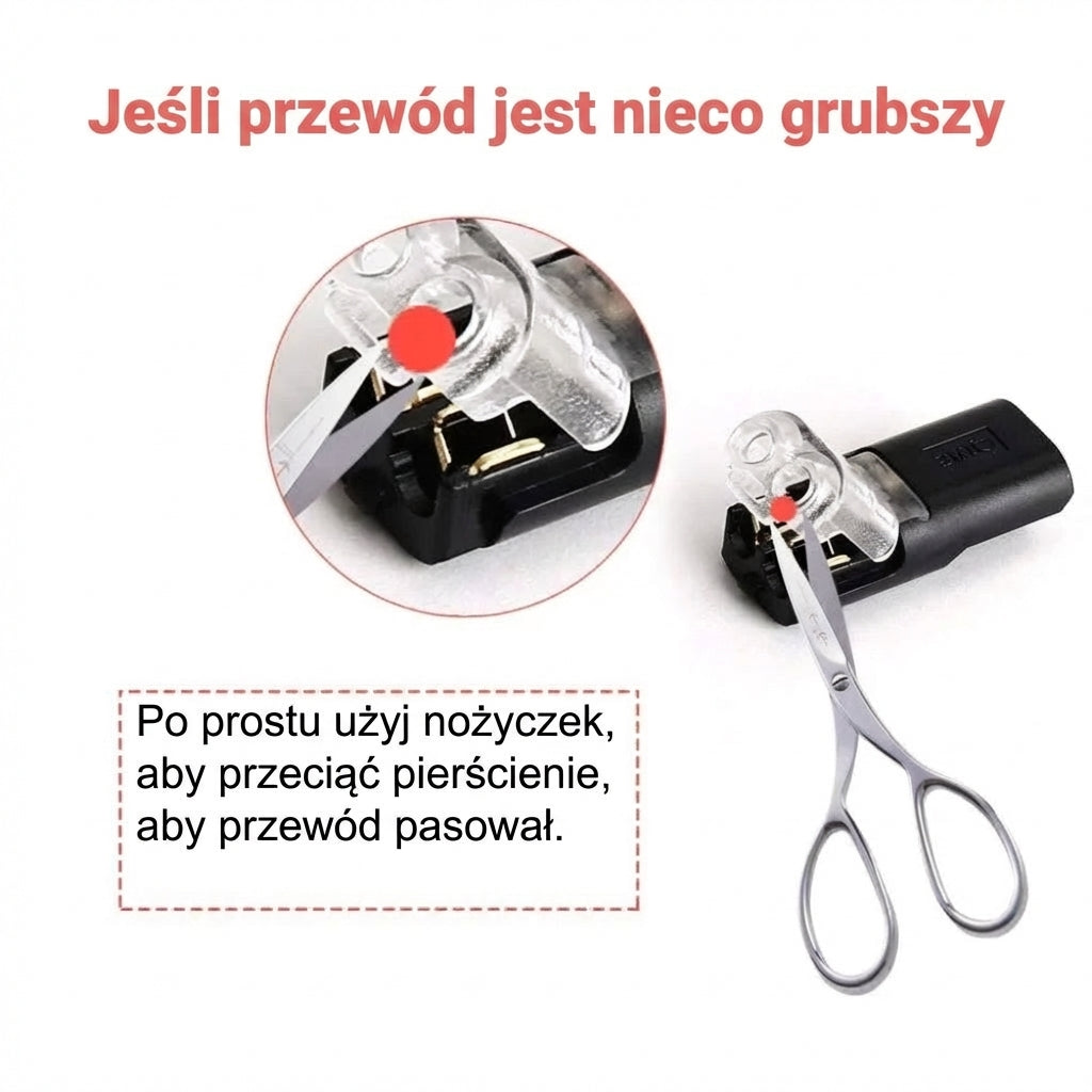 [20 szt.] Szybkozłączki z blokadą – Złącze wtykowe 2-biegunowe