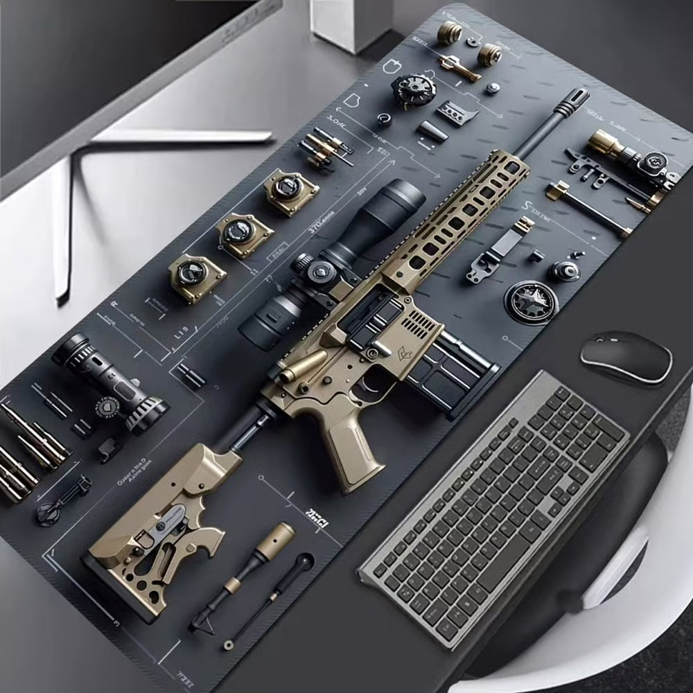3D Militarny Podkład na Biurko