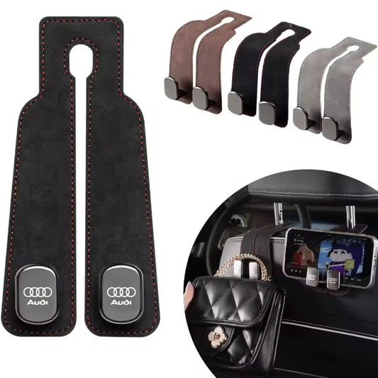 Podwójny hak na zagłówek z logo