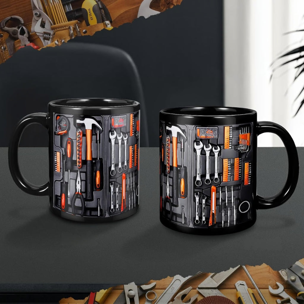 Stylowy kubek DIY – design inspirowany skrzynką narzędziową