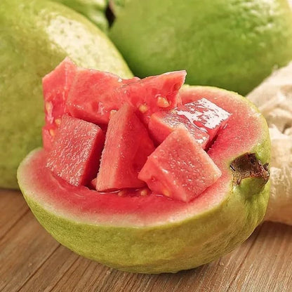 Organiczne nasiona różowej guawy - 60 sztuk