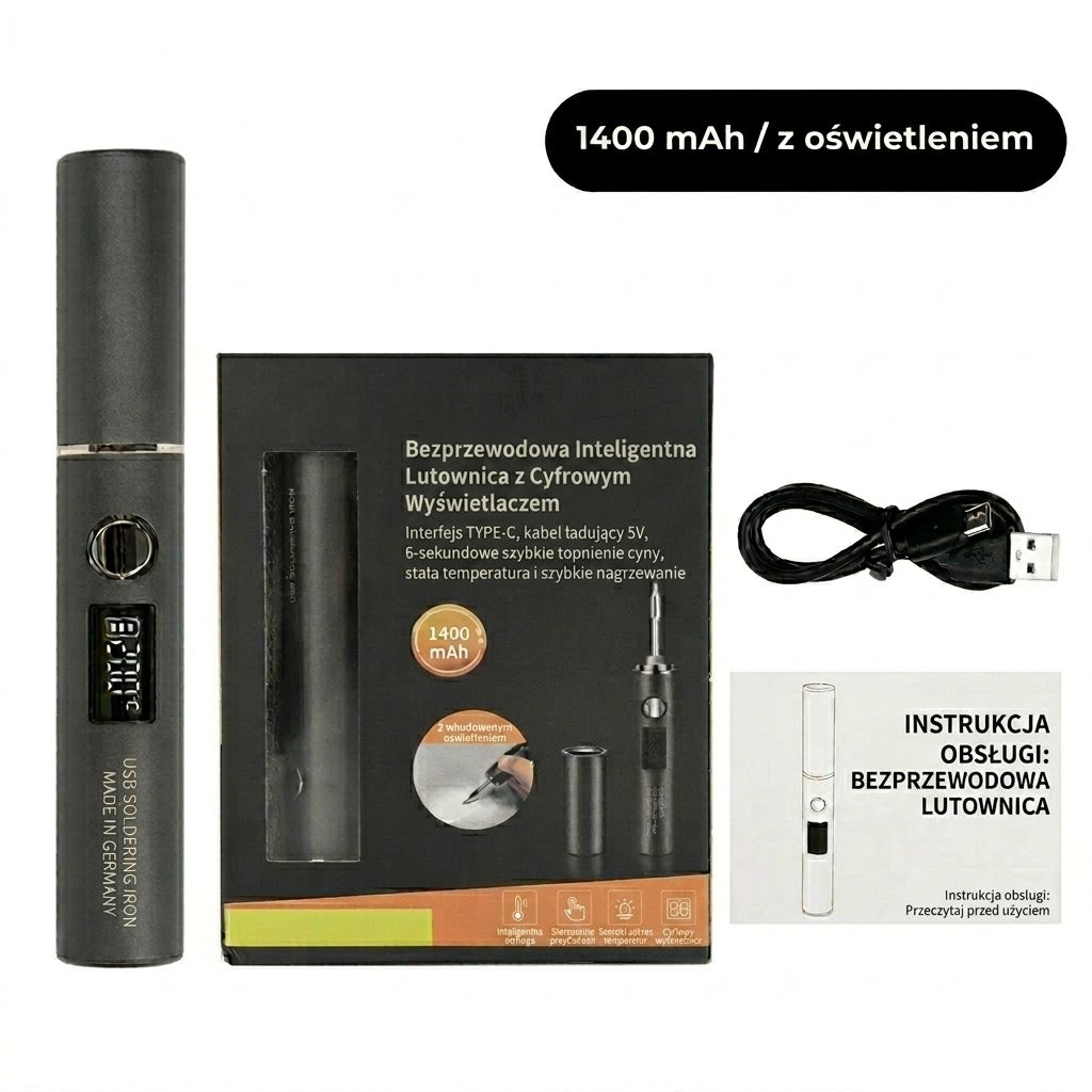 Lutownica ładowana przez USB