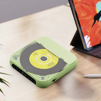 Przenośny odtwarzacz CD z Bluetooth – akumulatorowy Discman do samochodu i w podróż (Anti-Shock)