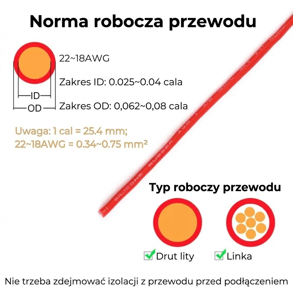 [20 szt.] Szybkozłączki z blokadą – Złącze wtykowe 2-biegunowe