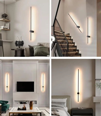 Bezprzewodowa lampa ścienna o nowoczesnym designie