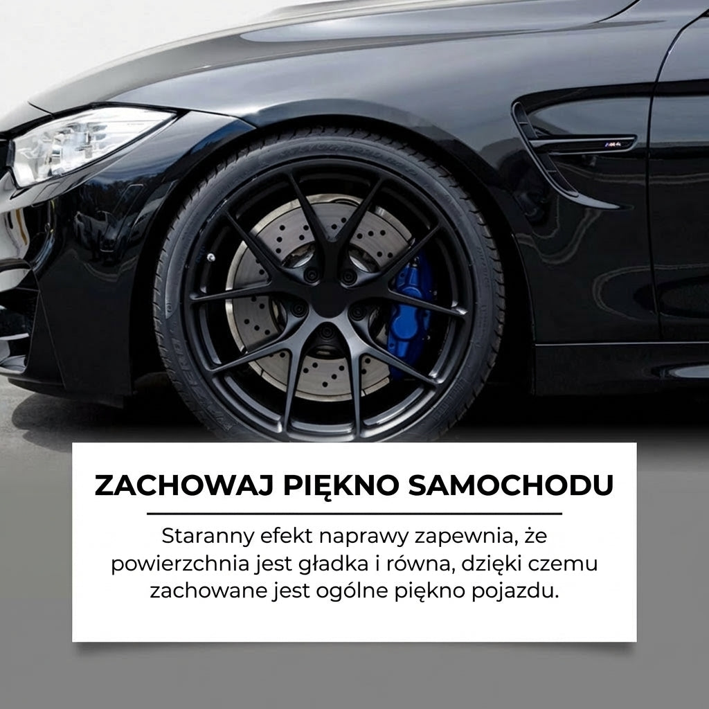 Pisak do naprawy rys na felgach samochodowych – zestaw 3 sztuk