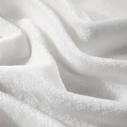 Miękki koc polarowy w stylu horror