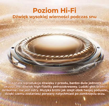 Ultracienki głośnik Bluetooth do snu (11 mm) – Idealny dla osób śpiących na boku – Bezprzewodowe słuchawki do spania