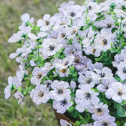 Sztuczne kwiaty odporne na UV – zestaw 4 sztuk