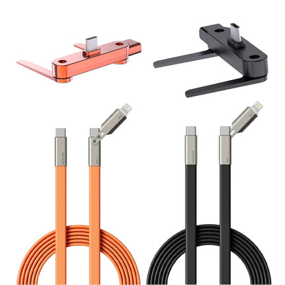 Supermocny kabel USB-C 240W – obrotowa końcówka 360°